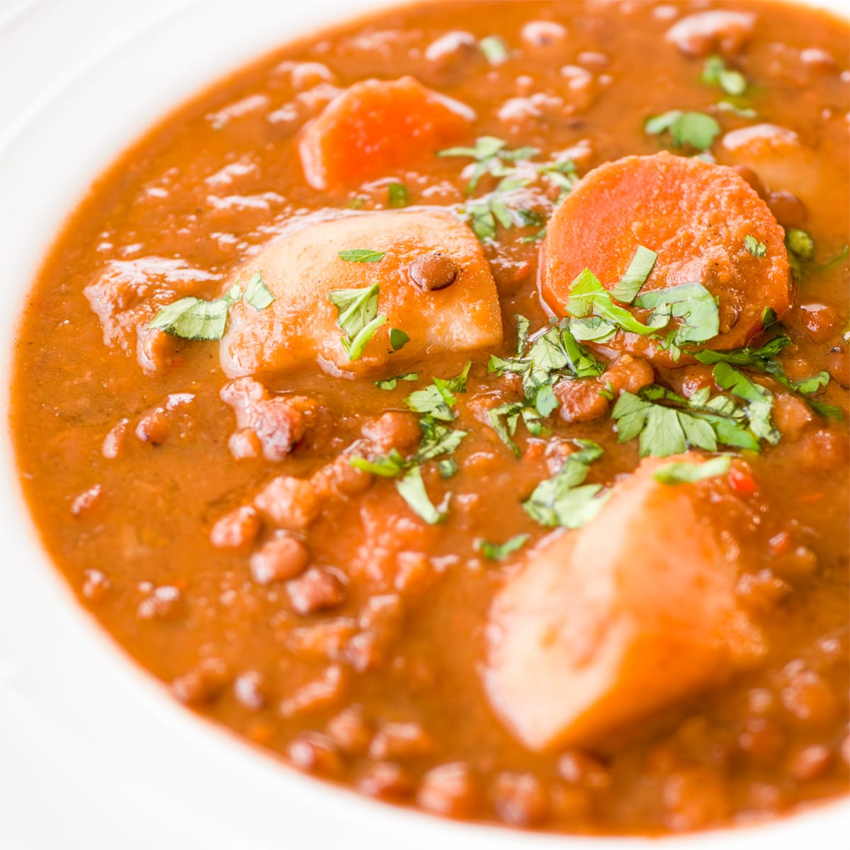 Lentejas con verduras