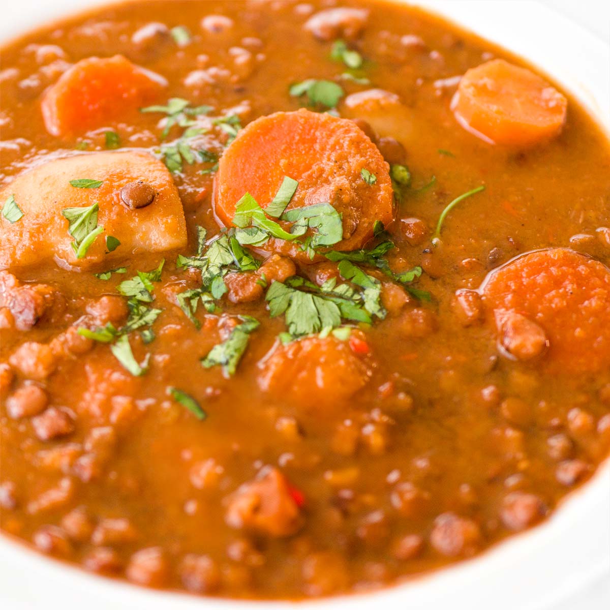 Lentejas con verduras
