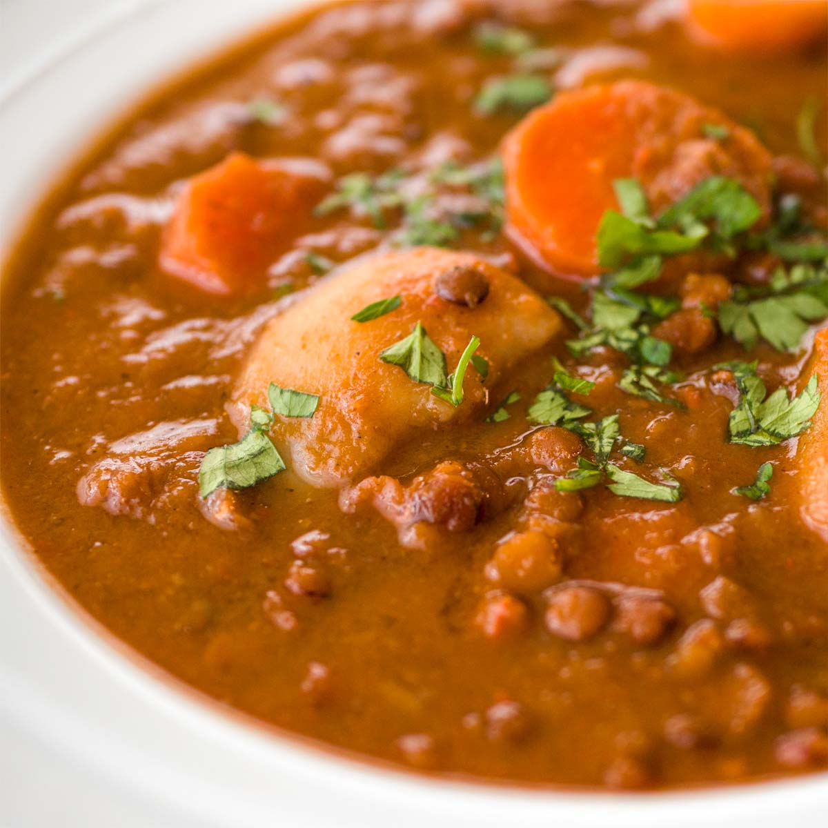 Lentejas con verduras