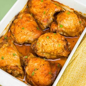 Contramuslos de pollo al horno