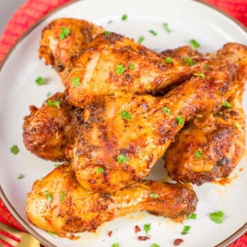 Muslos de pollo al horno
