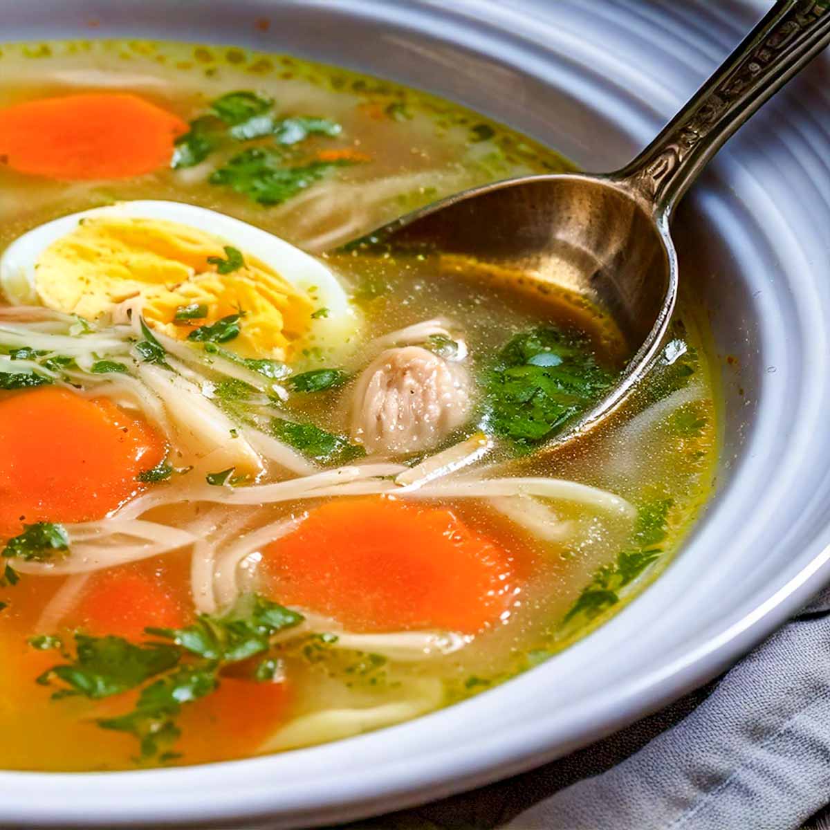 Sopa de pollo